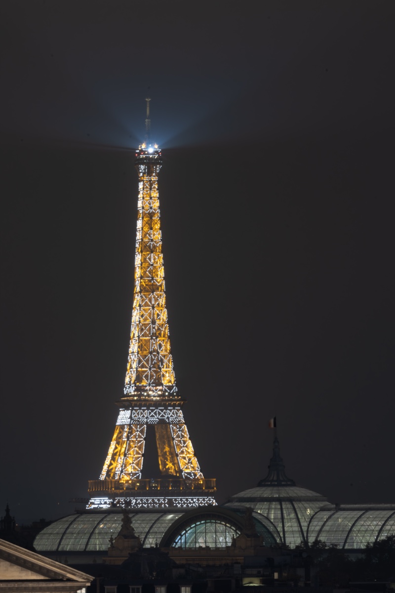 Eiffel Tower Sparkle Beacon Grand Palais