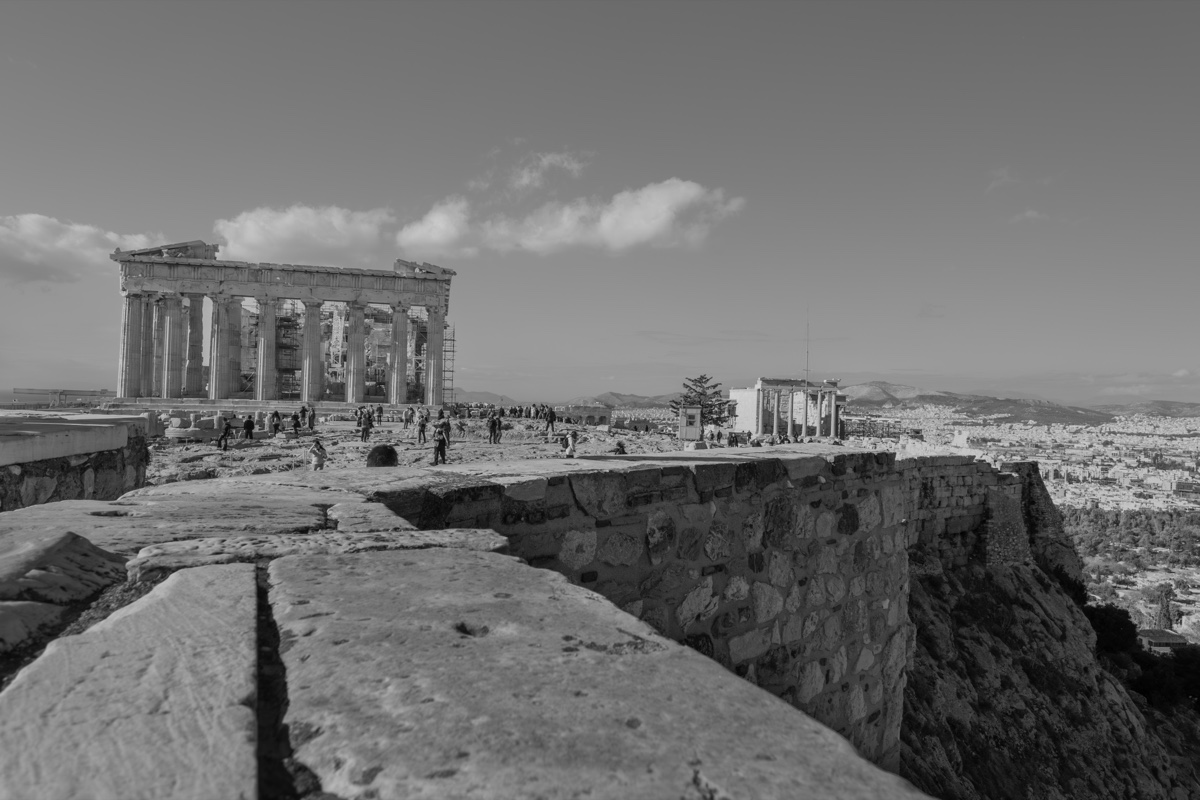Parthenon Acropolis Athens View